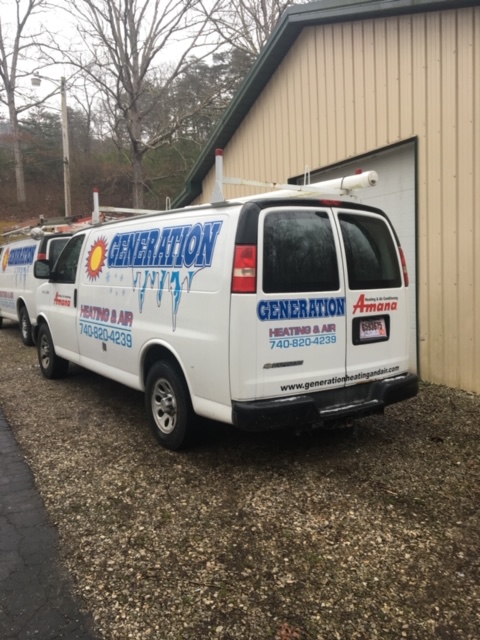Generation heating shop and air